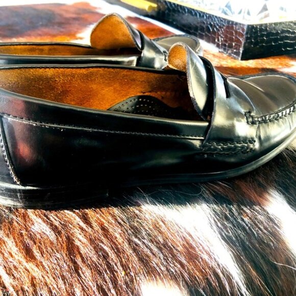 GH Bass Men's Larson Weejuns® Loafer  Black - Sz 8 - Picture 8 of 8